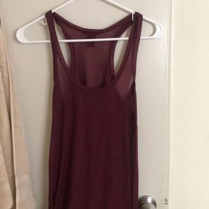 Maroon H&M tank